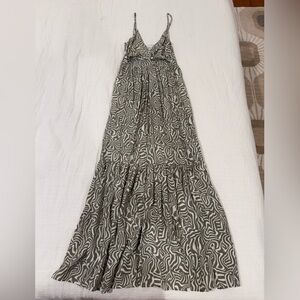 Abercrombie & Fitch Olive and Cream Pants